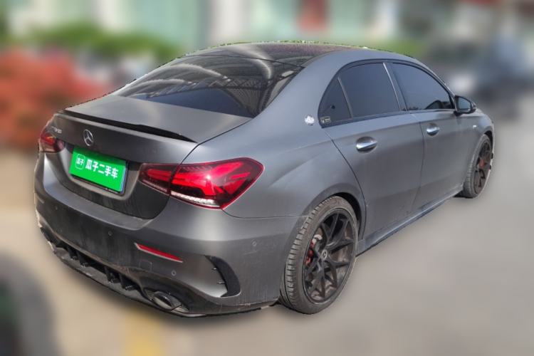 Used Mercedes-Benz A AMG 2020 AMG A 35 4MATIC Rear Right 45 Deg