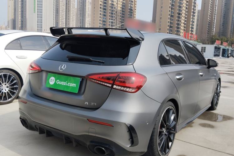 Used Mercedes-Benz A AMG 2020 Facelifted AMG A 35 4MATIC Rear Right 45 Deg