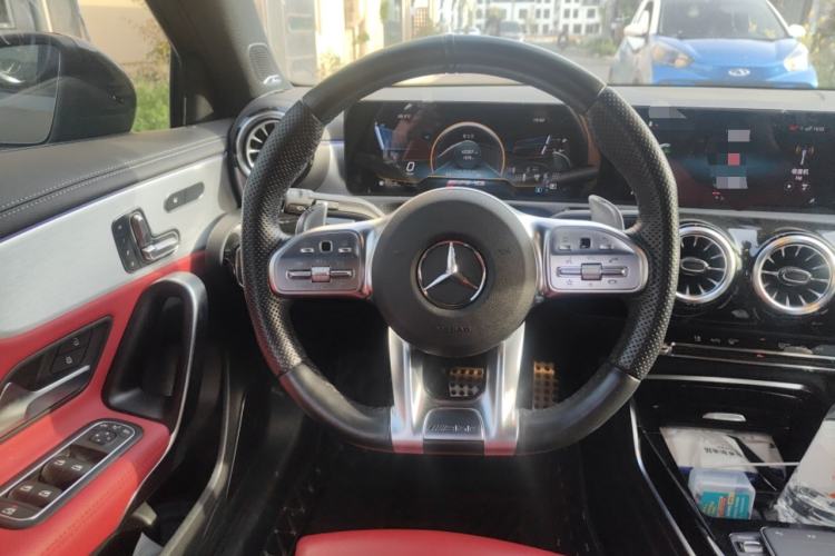 Used Mercedes-Benz A AMG 2020 Facelift AMG A 35 4MATIC First Edition Special Version Steering Wheel
