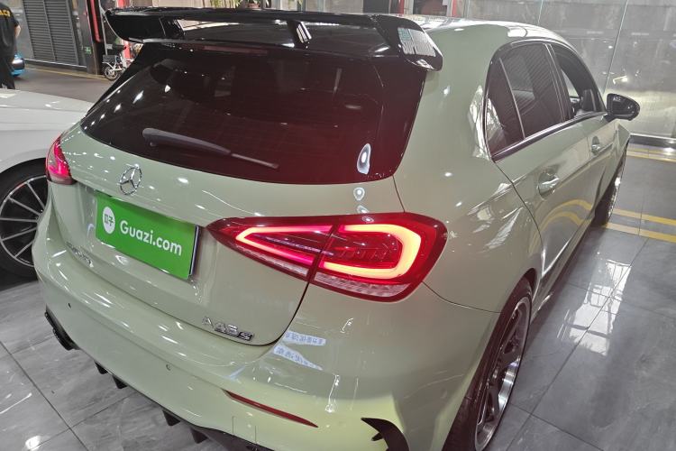 Used Mercedes-Benz A AMG 2020 Facelift AMG A 45 4MATIC+ Rear Right 45 Deg
