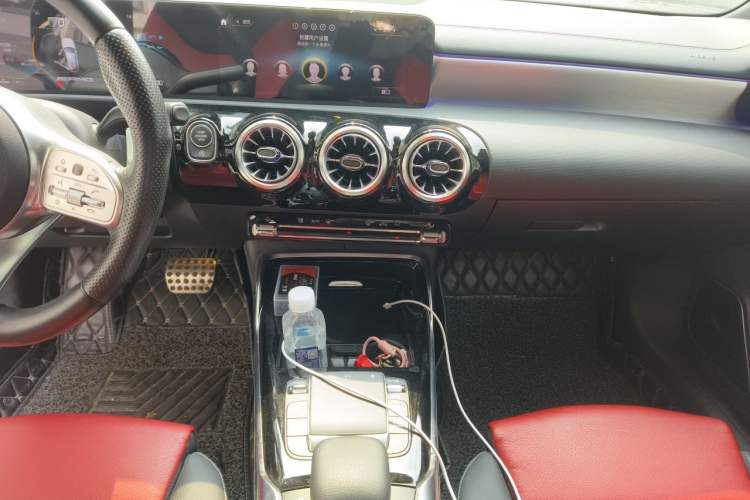 Used Mercedes-Benz A AMG 2020 Facelift AMG A 35 4MATIC First Edition Special Version Audio And AC Panel