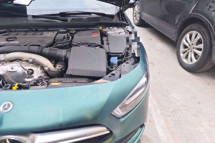 Used Mercedes-Benz A AMG 2020 AMG A 35 4MATIC Engine Bay Left