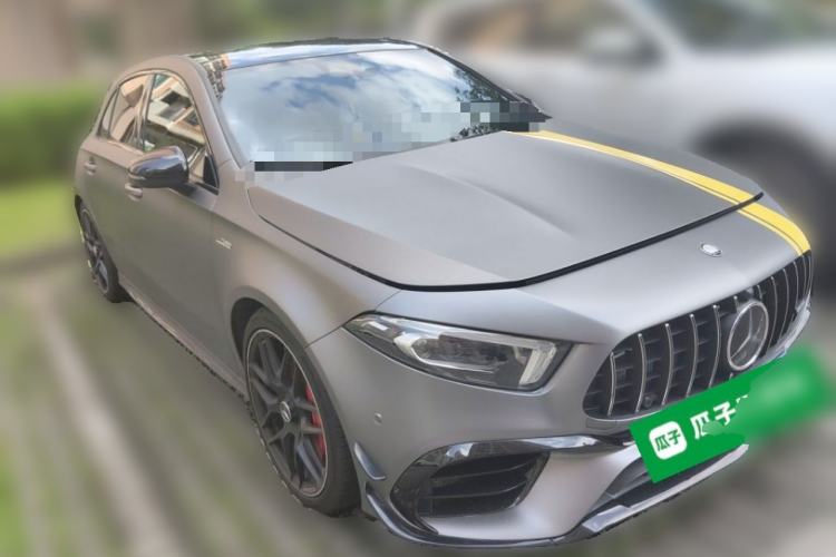 Used Mercedes-Benz A AMG 2020 AMG A 45 S 4MATIC+ Front Right 45 Deg