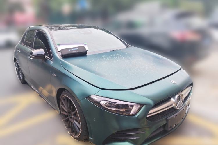 Used Mercedes-Benz A AMG 2020 AMG A 35 4MATIC Front Right 45 Deg