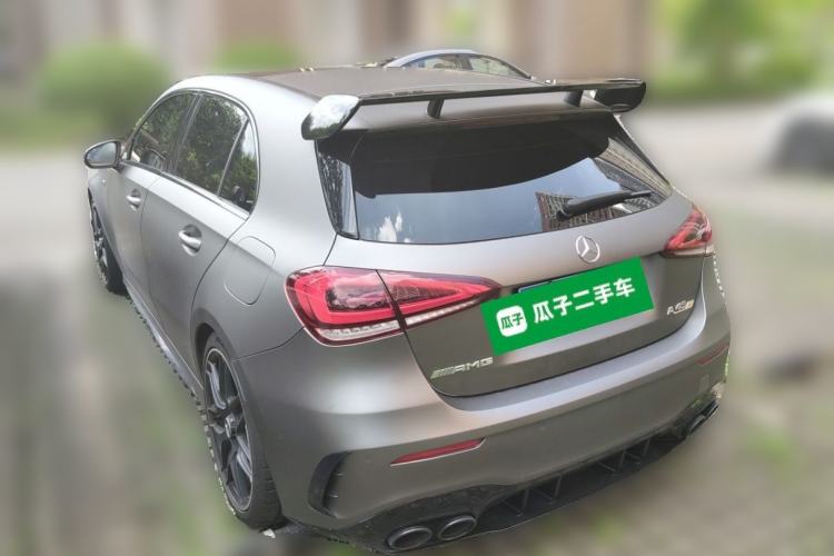 Used Mercedes-Benz A AMG 2020 AMG A 45 S 4MATIC+ Rear Left 45 Deg