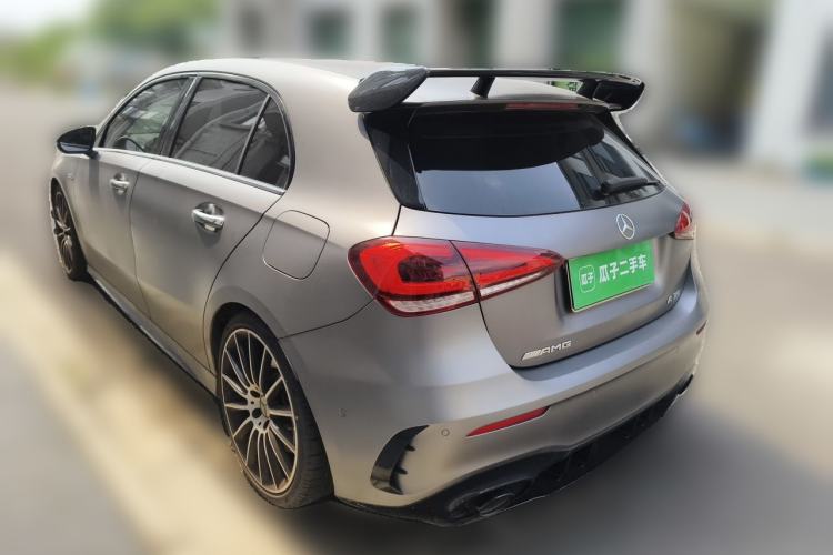 Used Mercedes-Benz A AMG 2020 Facelift AMG A 35 4MATIC First Edition Special Version Rear Left 45 Deg
