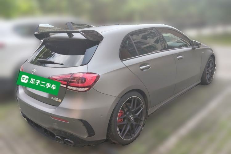 Used Mercedes-Benz A AMG 2020 AMG A 45 S 4MATIC+ Rear Right 45 Deg