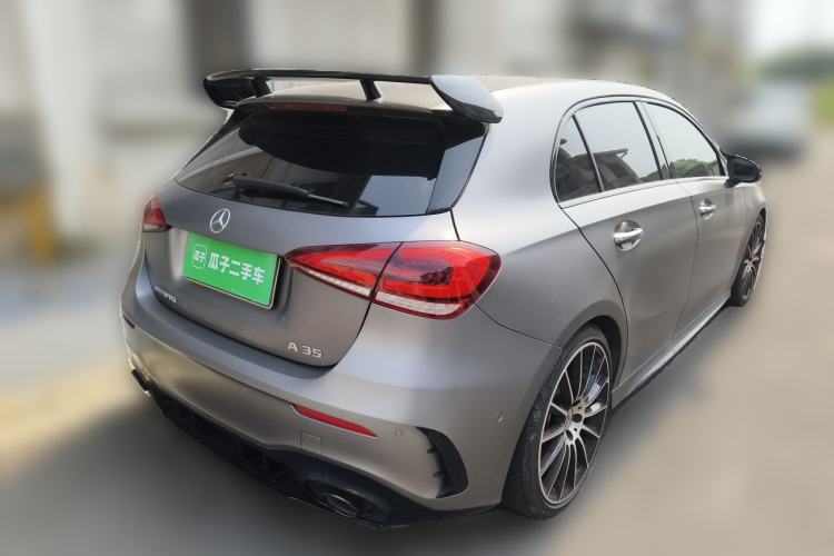 Used Mercedes-Benz A AMG 2020 Facelift AMG A 35 4MATIC First Edition Special Version Rear Right 45 Deg