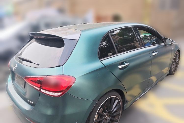 Used Mercedes-Benz A AMG 2020 AMG A 35 4MATIC Rear Right 45 Deg