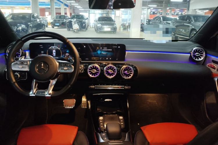 Used Mercedes-Benz A AMG 2020 Facelifted AMG A 35 4MATIC Center Console