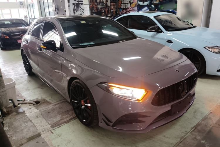 Used Mercedes-Benz A AMG 2020 Facelifted AMG A 35 4MATIC Front Right 45 Deg