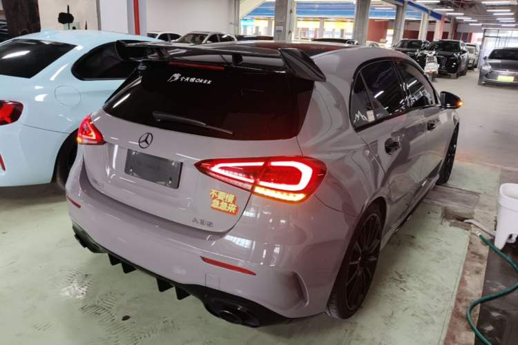 Used Mercedes-Benz A AMG 2020 Facelifted AMG A 35 4MATIC Rear Right 45 Deg