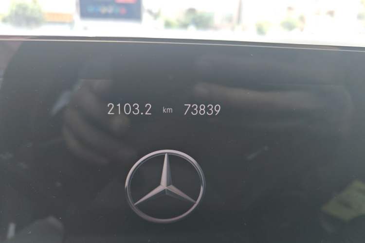Used Mercedes-Benz A AMG 2020 AMG A 35 L 4MATIC Odometer Close Up