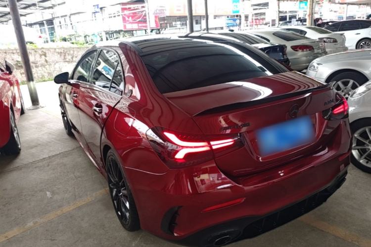 Used Mercedes-Benz A AMG 2020 AMG A 35 L 4MATIC Rear Left 45 Deg