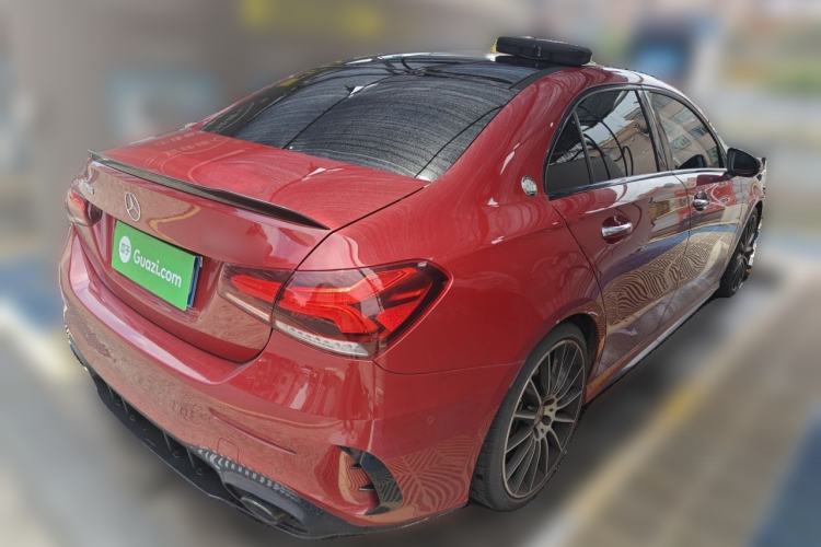 Used Mercedes-Benz A AMG 2020 AMG A 35 L 4MATIC Rear Right 45 Deg