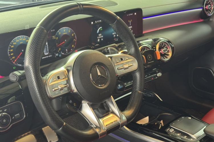 Used Mercedes-Benz A AMG 2020 AMG A 35 L 4MATIC Steering Wheel