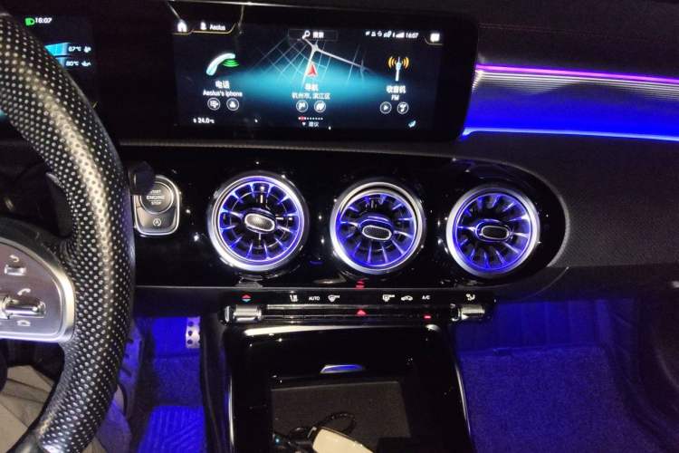 Used Mercedes-Benz A AMG 2020 AMG A 35 L 4MATIC Audio And AC Panel