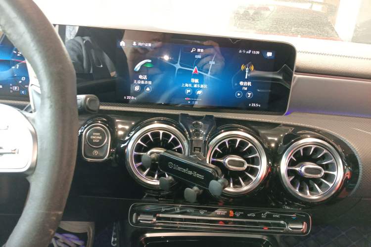 Used Mercedes-Benz A AMG 2020 AMG A 45 4MATIC+ Audio And AC Panel