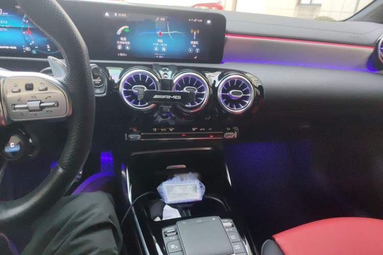 Used Mercedes-Benz A AMG 2020 Facelifted AMG A 35 4MATIC Audio And AC Panel