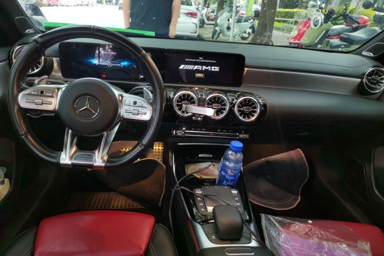 Used Mercedes-Benz A AMG 2020 Facelifted AMG A 35 4MATIC Center Console