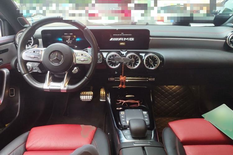 Used Mercedes-Benz A AMG 2020 AMG A 35 L 4MATIC Center Console