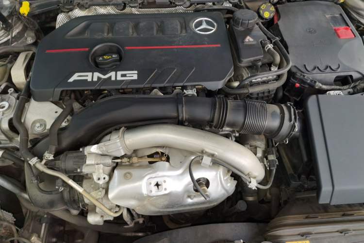 Used Mercedes-Benz A AMG 2020 Facelifted AMG A 35 4MATIC Engine Bay