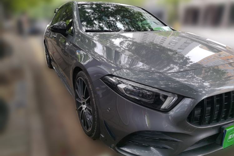 Used Mercedes-Benz A AMG 2020 Facelifted AMG A 35 4MATIC Front Right 45 Deg