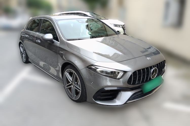 Used Mercedes-Benz A AMG 2020 AMG A 45 4MATIC+ Front Right 45 Deg