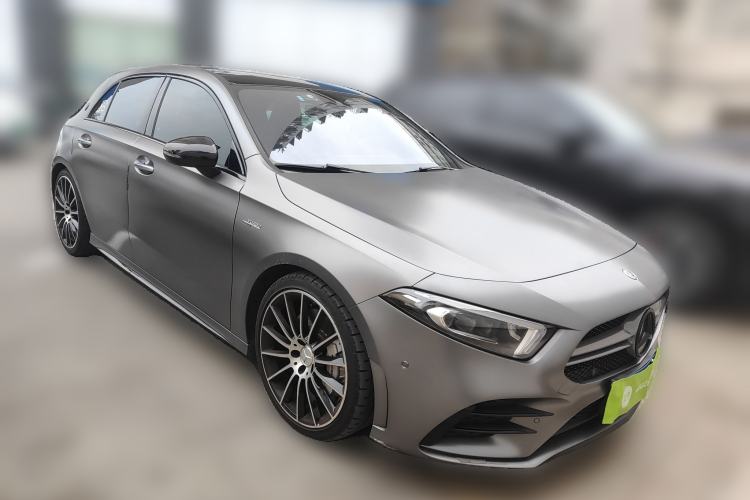Used Mercedes-Benz A AMG 2020 AMG A 35 4MATIC Front Right 45 Deg