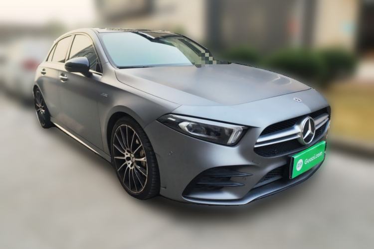 Used Mercedes-Benz A AMG 2020 Facelifted AMG A 35 4MATIC Front Right 45 Deg