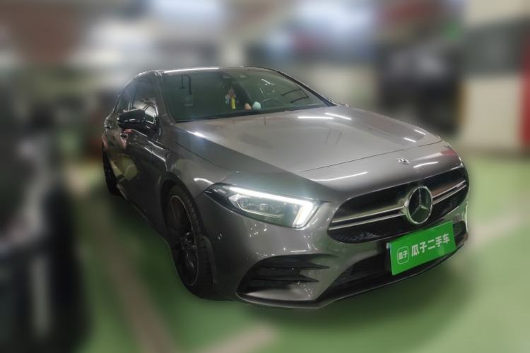 Used Mercedes-Benz A AMG 2020 AMG A 35 4MATIC Front Right 45 Deg