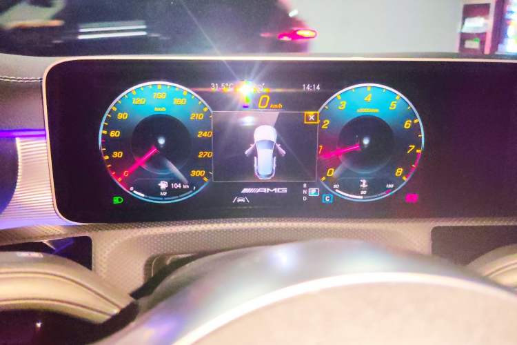 Used Mercedes-Benz A AMG 2020 AMG A 45 4MATIC+ Instrument Cluster
