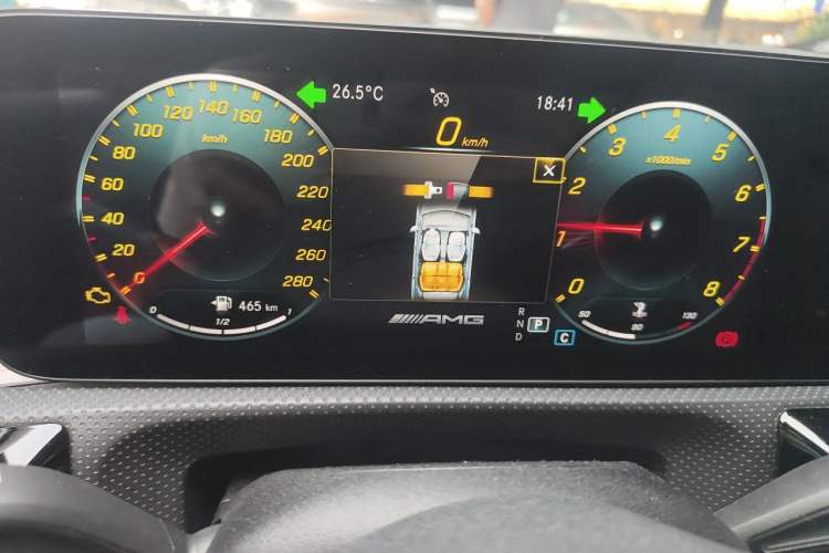 Used Mercedes-Benz A AMG 2020 AMG A 35 L 4MATIC Instrument Cluster