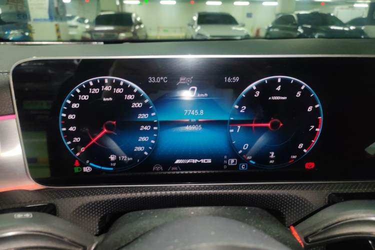 Used Mercedes-Benz A AMG 2020 AMG A 35 4MATIC Instrument Cluster