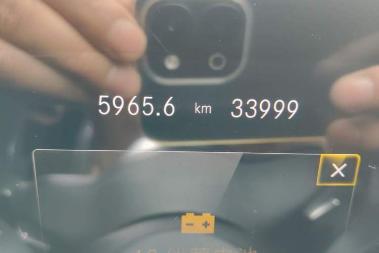 Used Mercedes-Benz A AMG 2020 AMG A 45 4MATIC+ Odometer Close Up