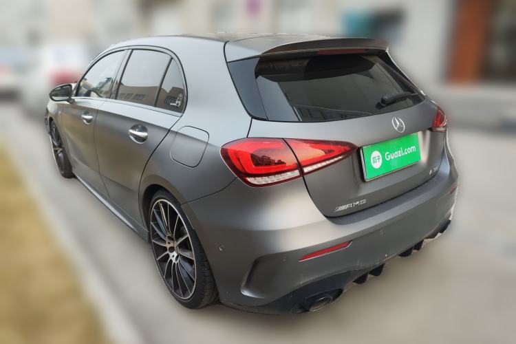Used Mercedes-Benz A AMG 2020 Facelifted AMG A 35 4MATIC Rear Left 45 Deg