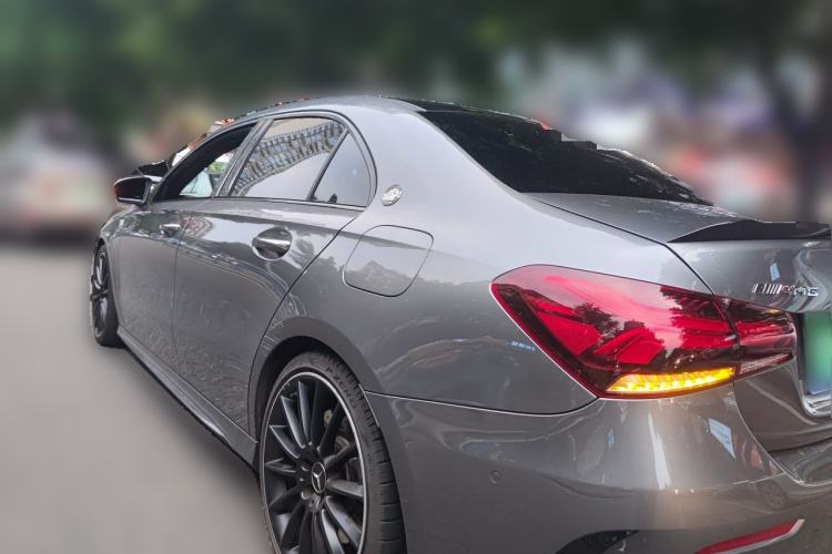 Used Mercedes-Benz A AMG 2020 AMG A 35 L 4MATIC Rear Left 45 Deg