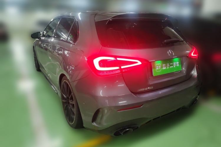 Used Mercedes-Benz A AMG 2020 AMG A 35 4MATIC Rear Left 45 Deg