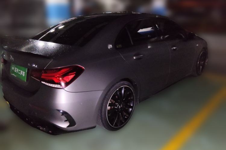 Used Mercedes-Benz A AMG 2020 AMG A 35 L 4MATIC Rear Right 45 Deg