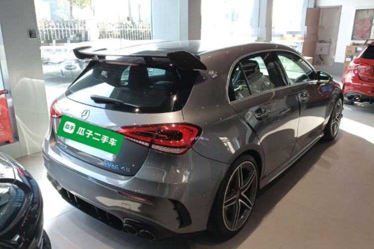 Used Mercedes-Benz A AMG 2020 AMG A 45 4MATIC+ Rear Right 45 Deg