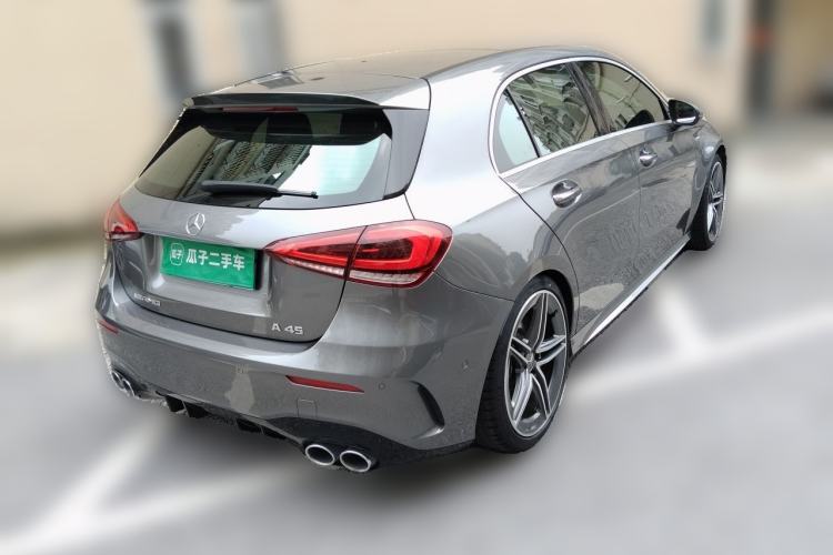 Used Mercedes-Benz A AMG 2020 AMG A 45 4MATIC+ Rear Right 45 Deg