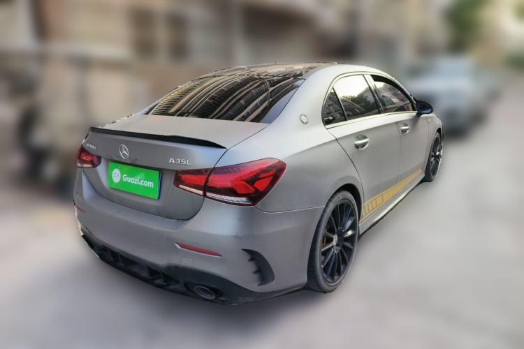 Used Mercedes-Benz A AMG 2020 AMG A 35 L 4MATIC Rear Right 45 Deg