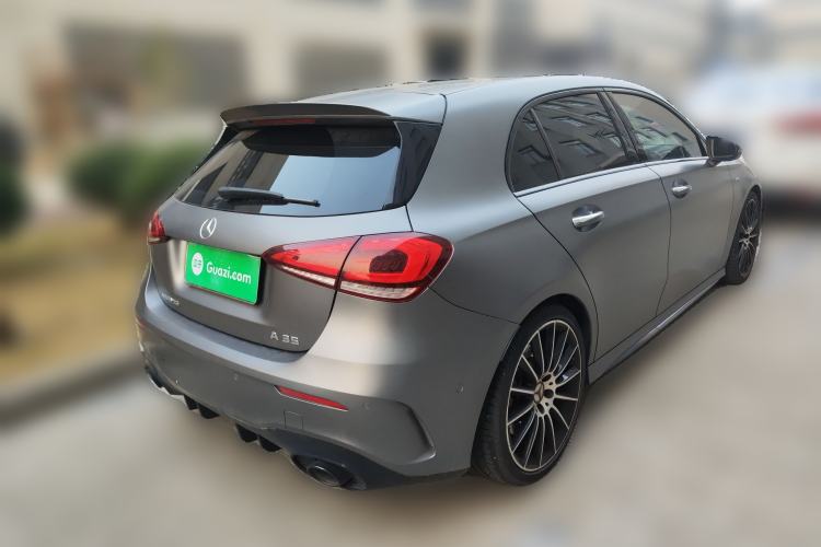 Used Mercedes-Benz A AMG 2020 Facelifted AMG A 35 4MATIC Rear Right 45 Deg