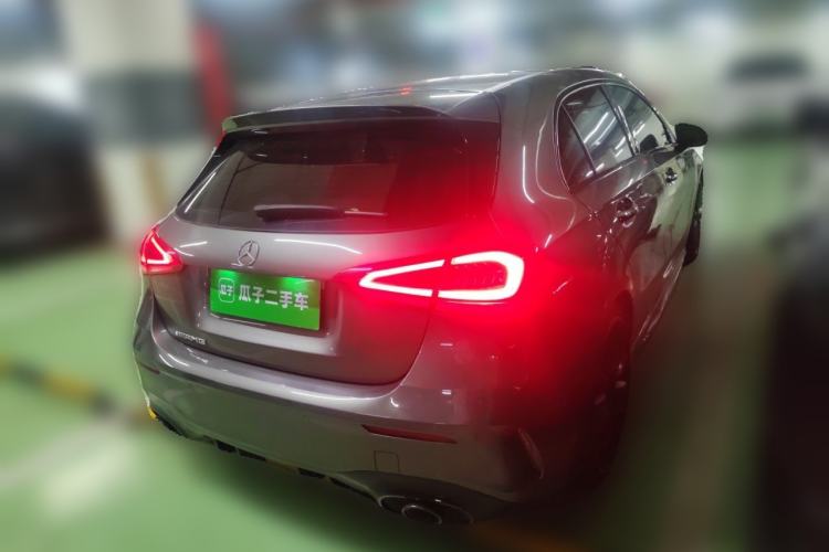 Used Mercedes-Benz A AMG 2020 AMG A 35 4MATIC Rear Right 45 Deg