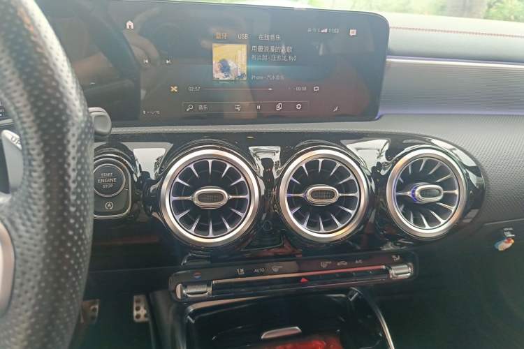 Used Mercedes-Benz A AMG 2020 AMG A 35 L 4MATIC Audio And AC Panel
