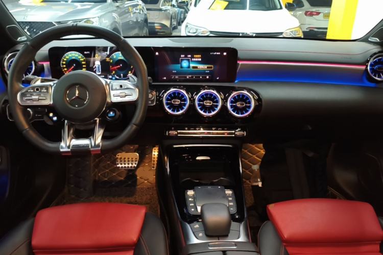Used Mercedes-Benz A AMG 2020 AMG A 35 L 4MATIC Center Console