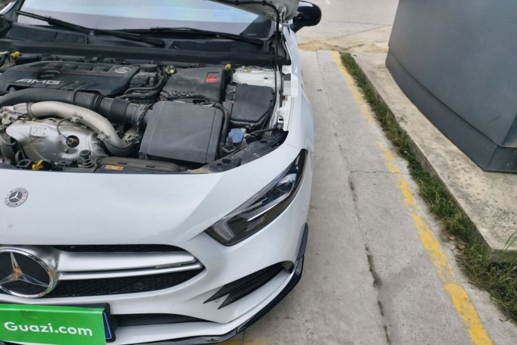 Used Mercedes-Benz A AMG 2020 AMG A 35 L 4MATIC Engine Bay Left