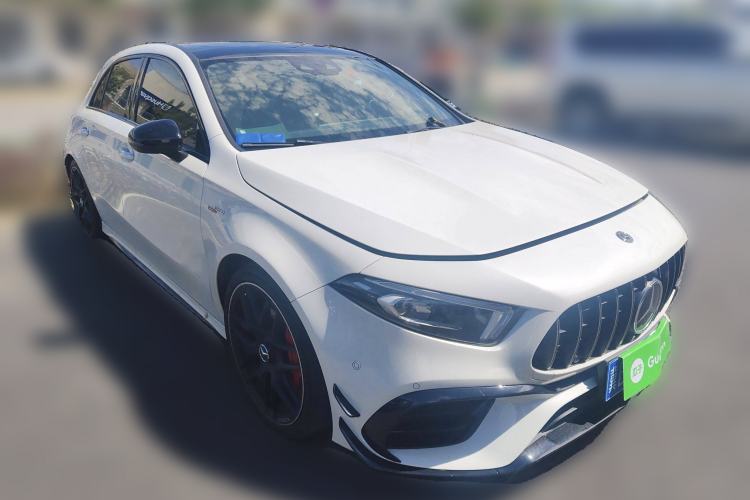 Used Mercedes-Benz A AMG 2020 AMG A 45 S 4MATIC+ Front Right 45 Deg