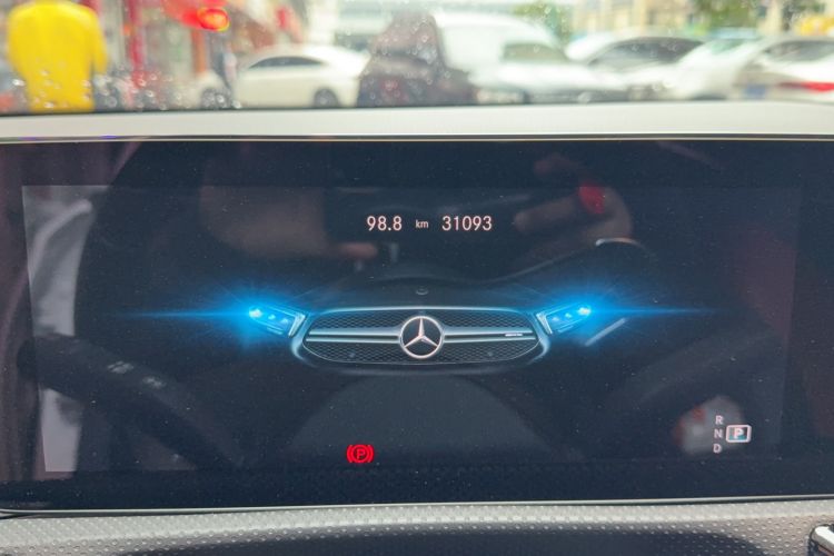 Used Mercedes-Benz A AMG 2020 Facelifted AMG A 35 4MATIC Odometer Close Up