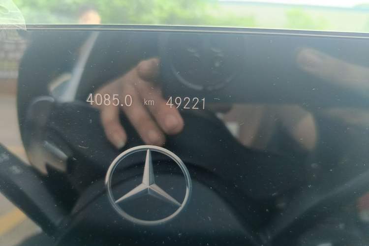 Used Mercedes-Benz A AMG 2020 AMG A 35 L 4MATIC Odometer Close Up